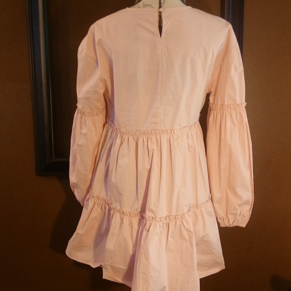 NWOT | NastyGal | What Brings You Tier Midi Dress - Picture 6 of 8